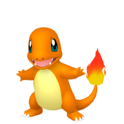 charmander 0 lys